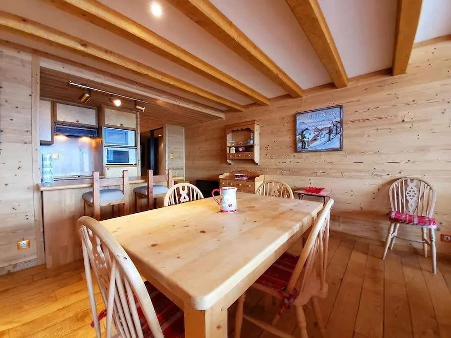 Apartment 60M2 Coeur Station Esprit Montagne Et Skis Aux Pieds Huez